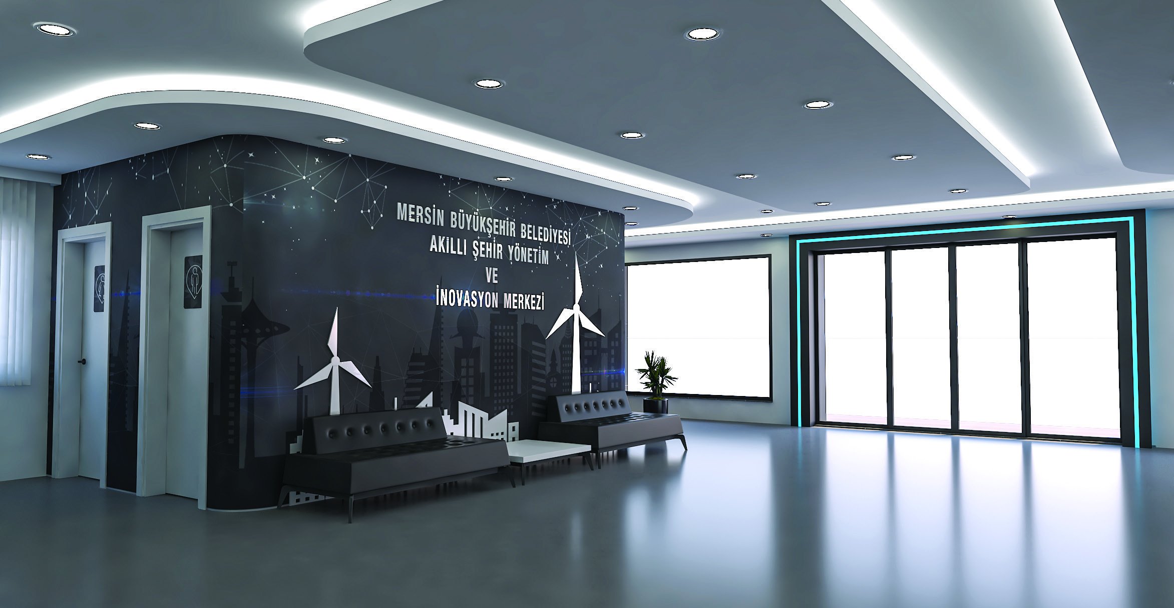 Mersin Büyükşehir Belediyesi Akıllı Şehir Yönetim ve İnovasyon Merkezi 12