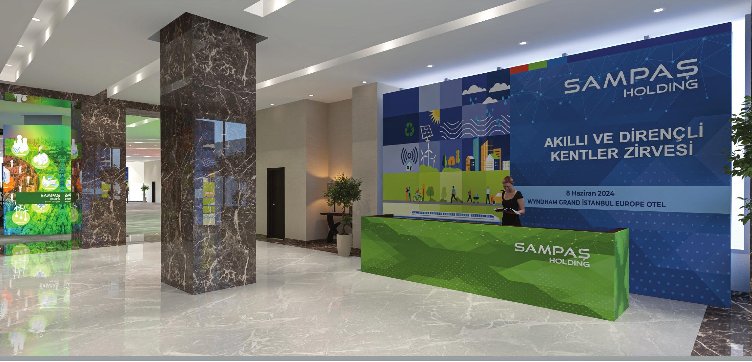 Sampaş Holding - Akıllı ve Dirençli Kentler Zirvesi