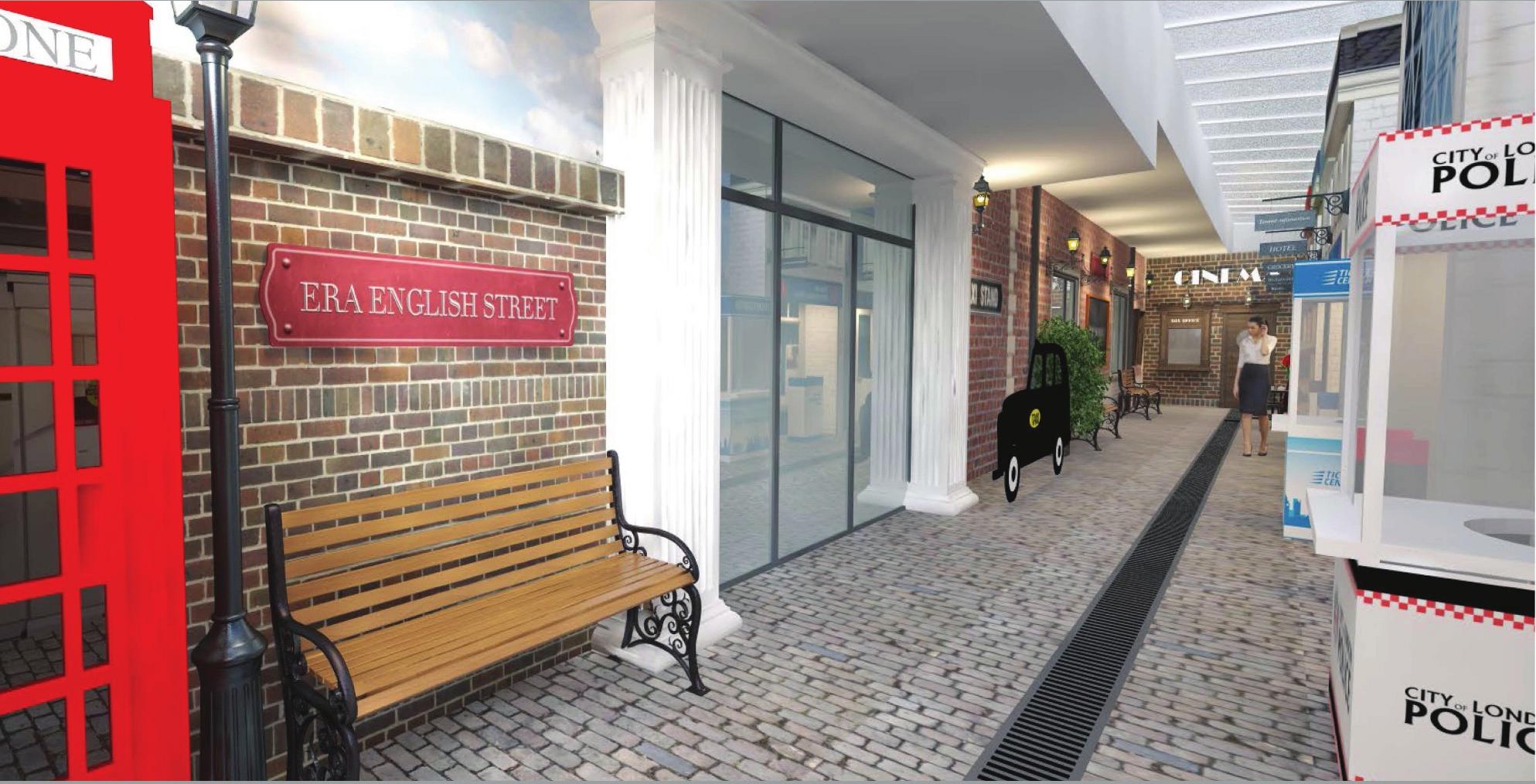 ERA English Street tematik öğrenme sokağı